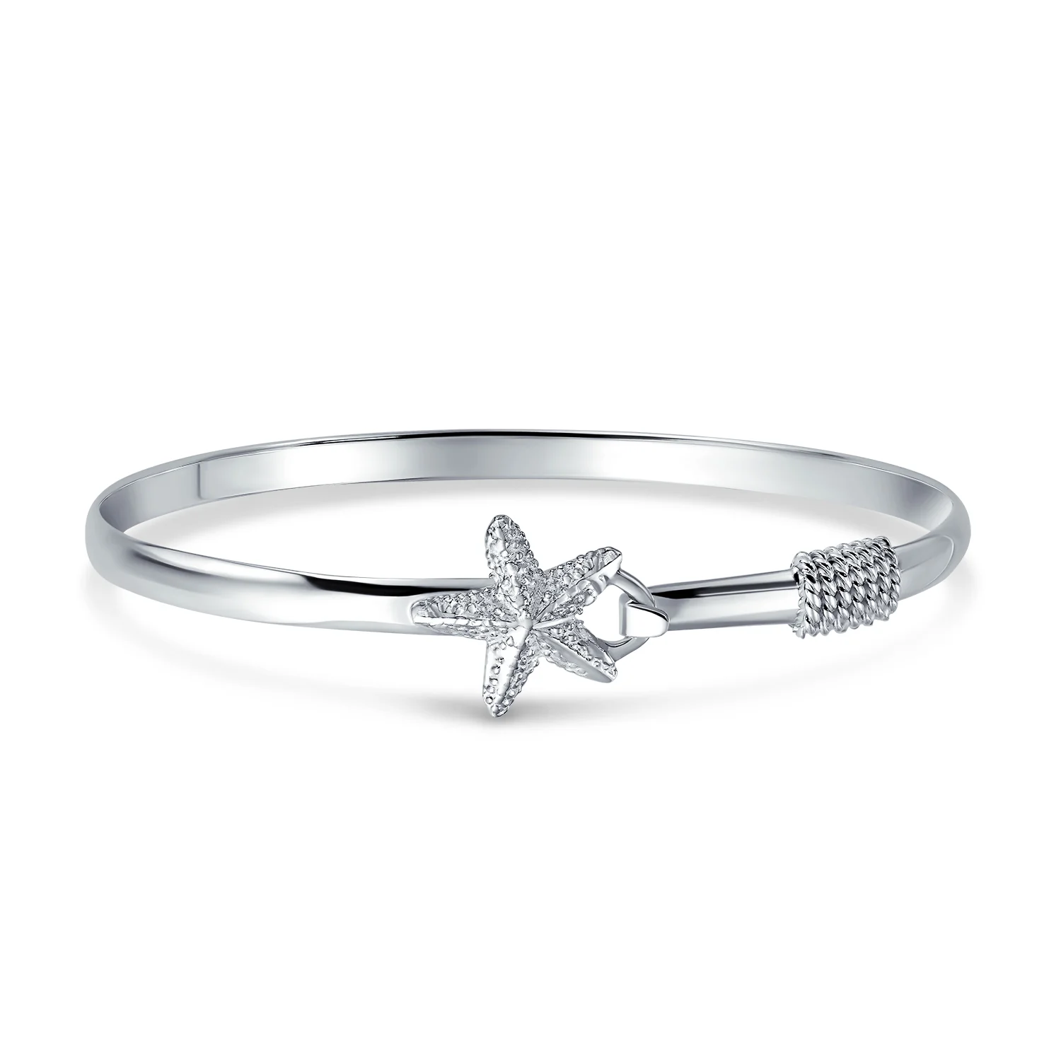 Nautical Starfish Bangle Bracelet